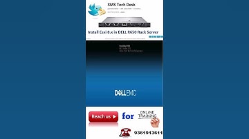 How to Install VMware ESXi 8.0 on Dell PowerEdge R650 | Step-by-Step Guide | SMS TECH DESK
