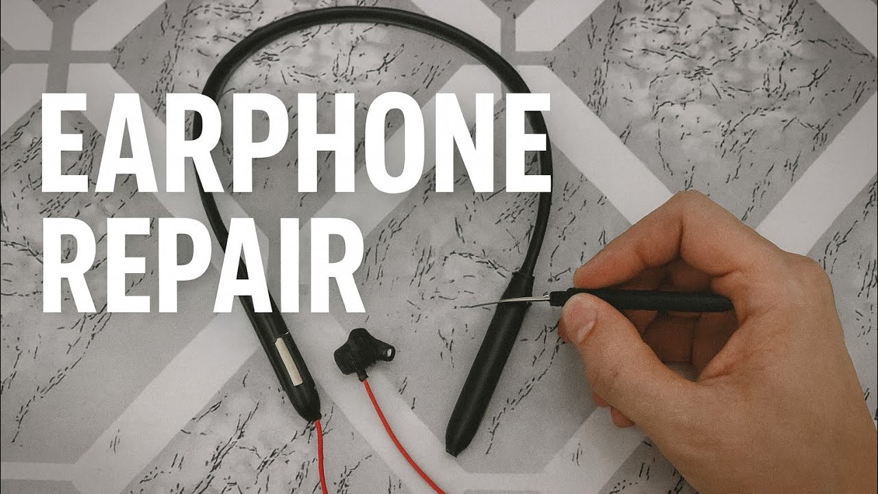 ElectroMaster  is live || Neckband Earphone Repair | घर पर खुद से ठीक करें!"