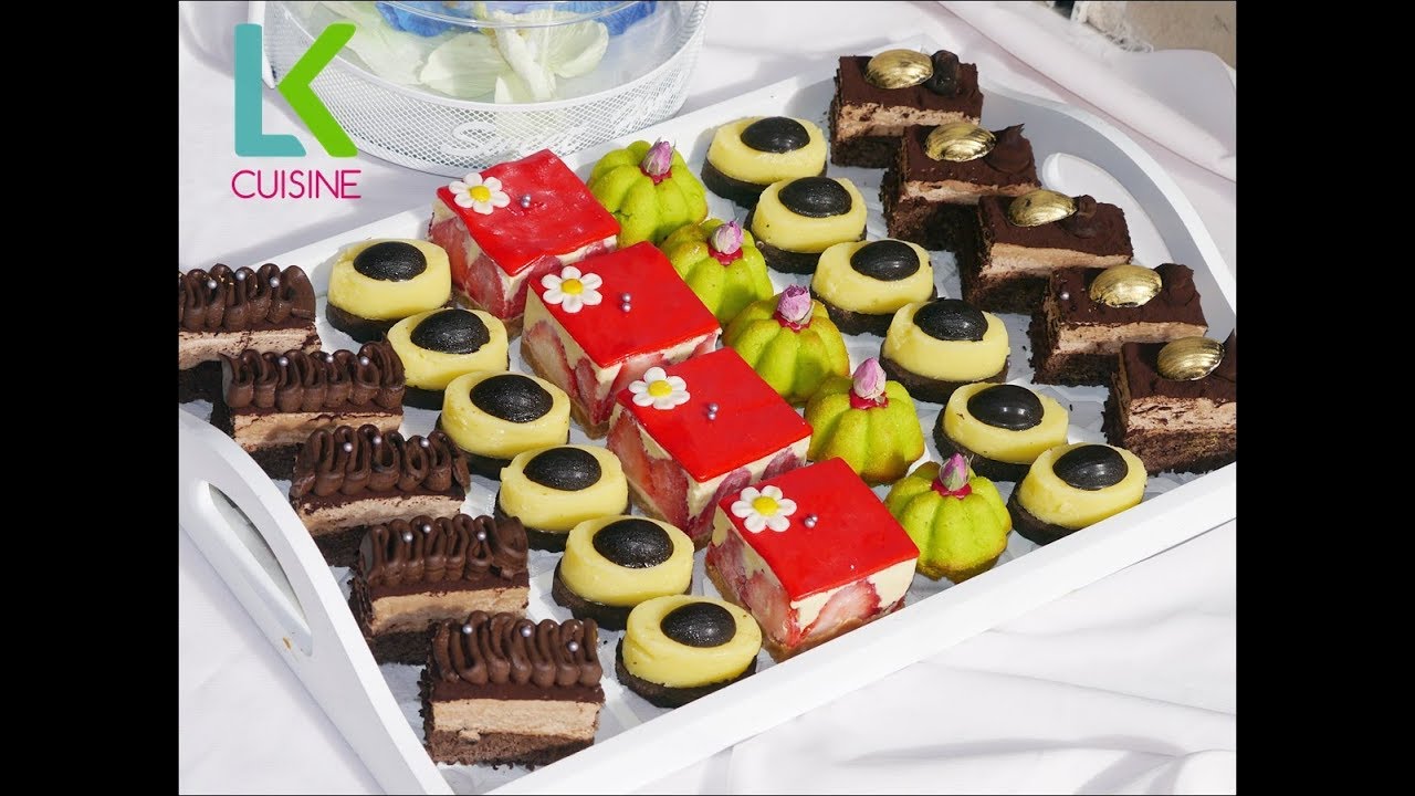 اربع حلويات صواري بمذاق راقي واشكال روعة وبالتفاصيل بلاطو جميل