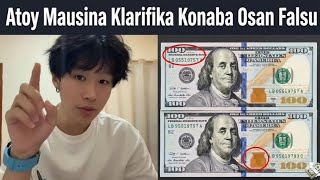Atoy China Klarifika Konaba Osan Falsu
