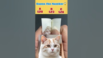 The Number guess 😱 #shorts