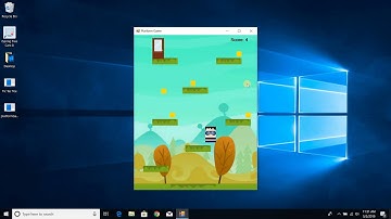 Simple C# Platform Runner Game
