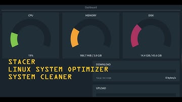 Stacer system optimizer for Linux