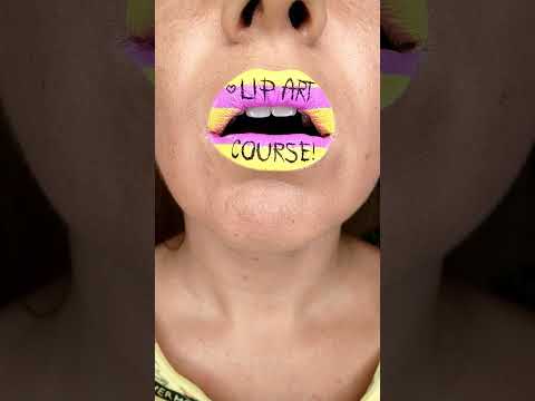 Lip art course on Instagram – more lipstick in #Shorts !