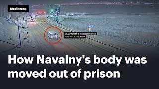 Navalny’s body transport: details on the Penitentiary Service minibus and the police convoy