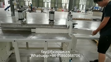 Semi automatic V fold hand towel paper making machine#vfoldpapermachine #handtowelmakingmachine
