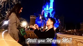 VLOG #14 東京迪士尼求婚對不起讓妳等了這麼久城堡求婚 ...