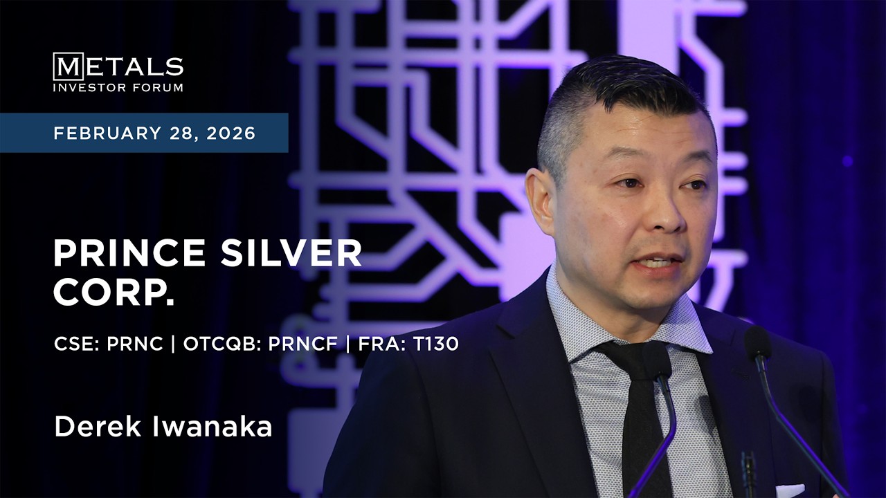 Derek Iwanaka of Prince Silver Corp. presents at Metals Investor Forum in Toronto | February 2026
