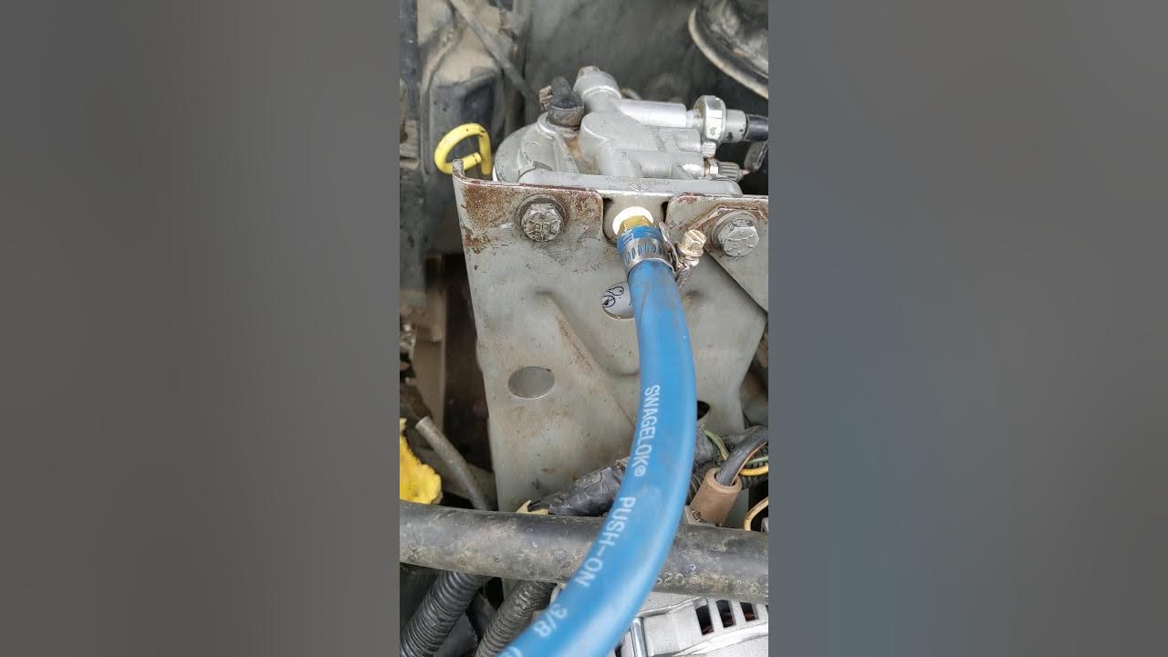 1992 f 250 7 3 idi electric lift fuel pump upgrade youtube