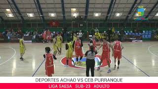 DEPORTES ACHAO VS CEB PURRANQUE (ADULTA)