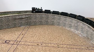 Trying out the incline on Gwenen.