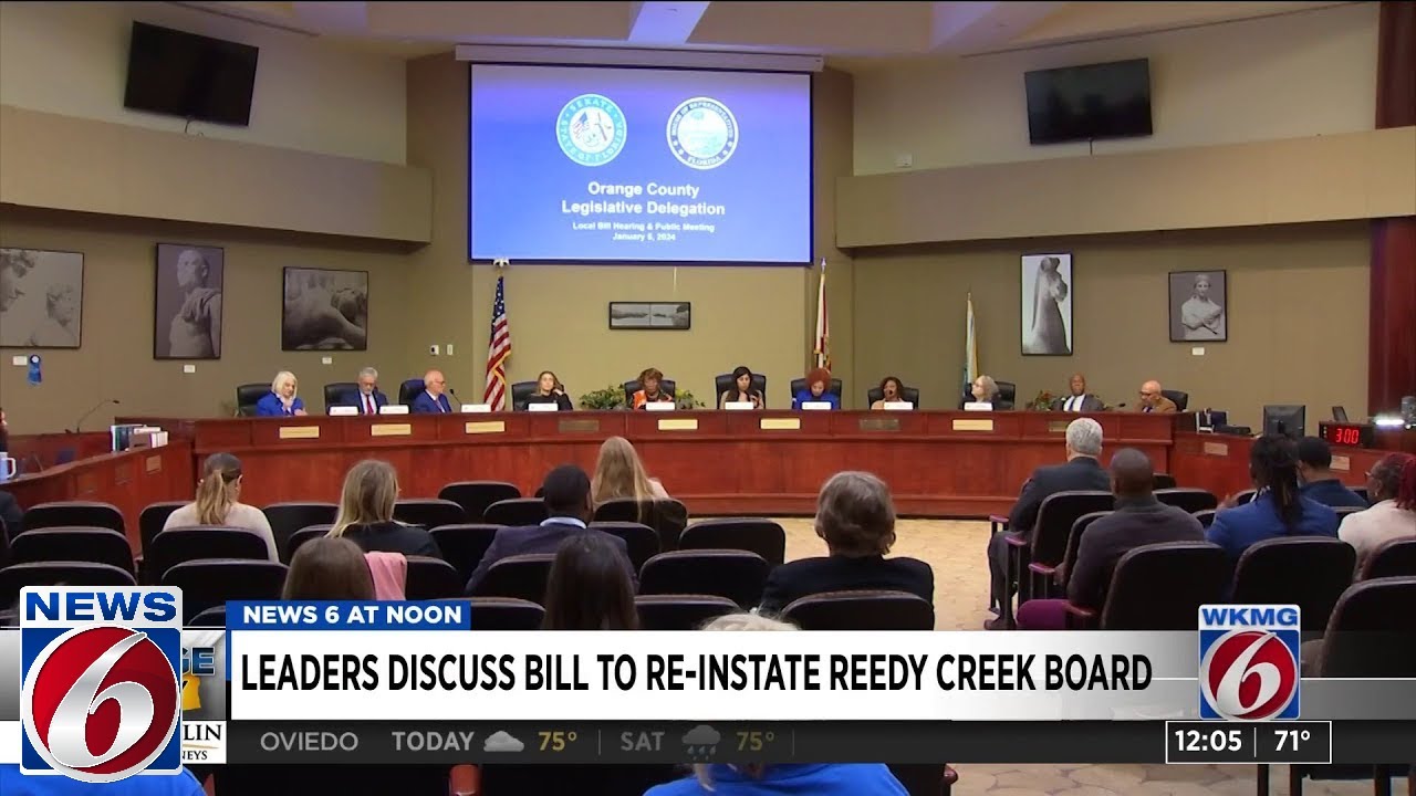 Leaders approve bill to reform Disney taxing district board