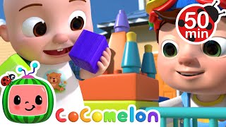 Build a Bridge with JJ! | Cocomelon | Kids Cartoons & Nursery Rhymes | Moonbug Kids