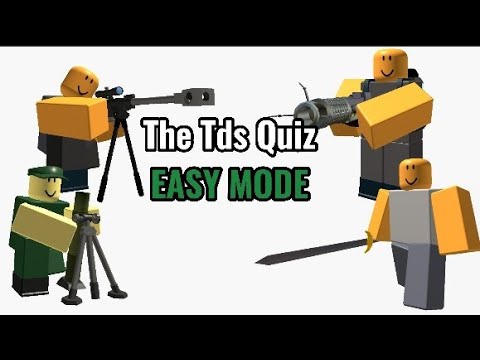 Roblox Tower Defense Simulator Quiz!