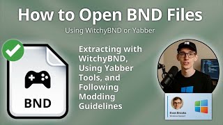 How to Open BND Files (Dark Souls Game Archive)