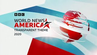 BBC World News America Theme 2020 Transparent