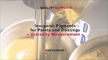 Viscosity Testing for Bayferrox Pigments