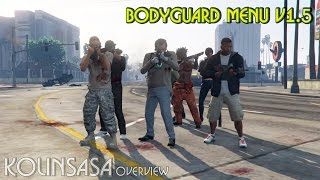 GTA 5 Bodyguard Menu V1 5 Вызов телохранителей GTA 5 Bodyguard Menu V1 5 Вызов телохранителей
