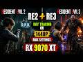 Resident Evil 2 &amp; 3 Remake Ray Tracing ON | RX 9070 XT 1440p Max Settings Benchmark