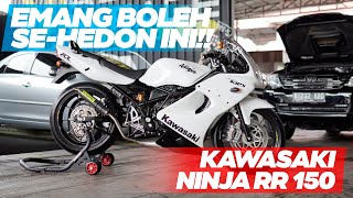 MODIFIKASI HEDON VELG SEHARGA MOBIL‼️KAWASAKI NINJA RR 150 #kawasakininjarr150 #kawasakininjazx150