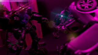 Jazz VS Crowbar - Transformers Stop-Motion