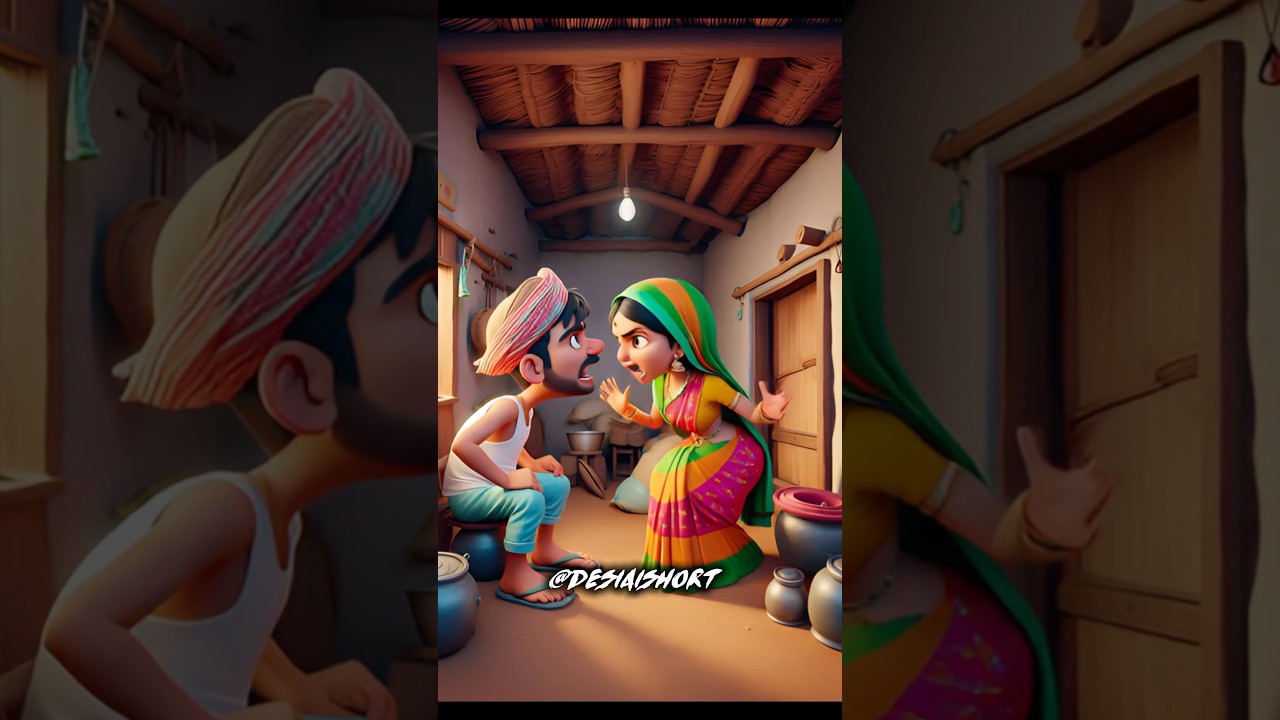 Kisaan Aur Uski  Gussail Patni😡 