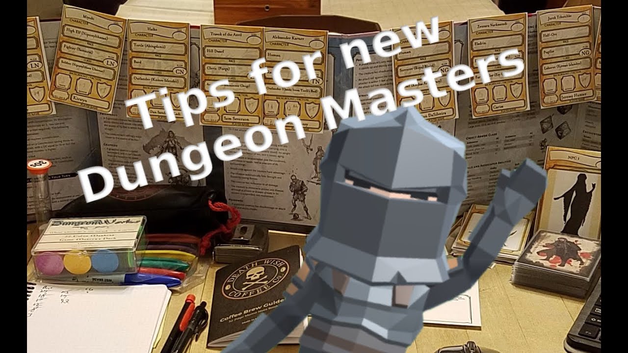 CriticalChris's Tips for New Dungeon Masters - YouTube