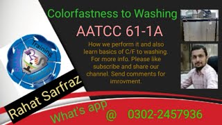 Colorfastness To Washing Aatcc Tm061-1A Textile Testing