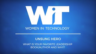2021 WIT Leadership Awards - Unsung Hero Finalists