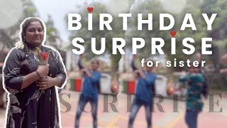 Emotional Birthday Surprise for Sister | Dance Flashmob Surprise