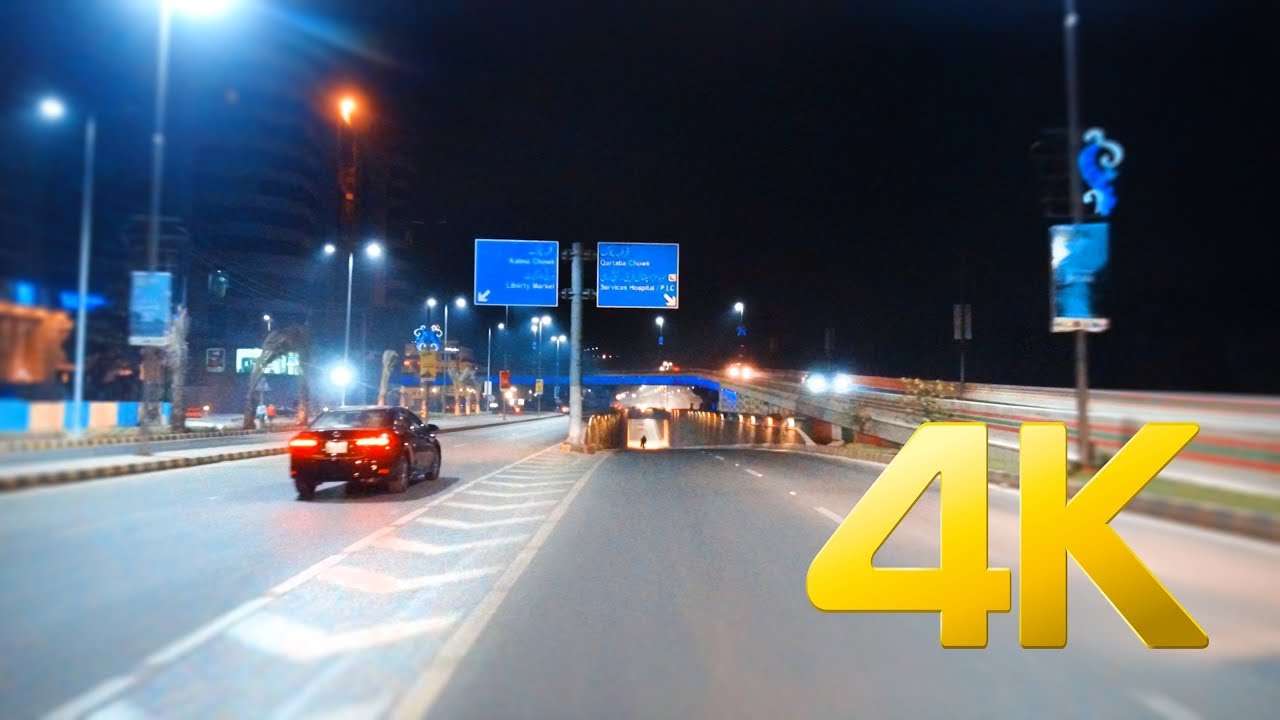 Jail Road Underpass Lahore 4K Ultra HD Karachi Street View YouTube