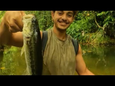 Took ma bro fishing for the first time…. Had some fun lol