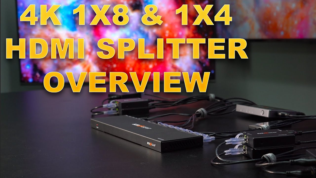 Split A Single HDMI Output Into Up To 8 Outputs | BG-HDA Series Overview