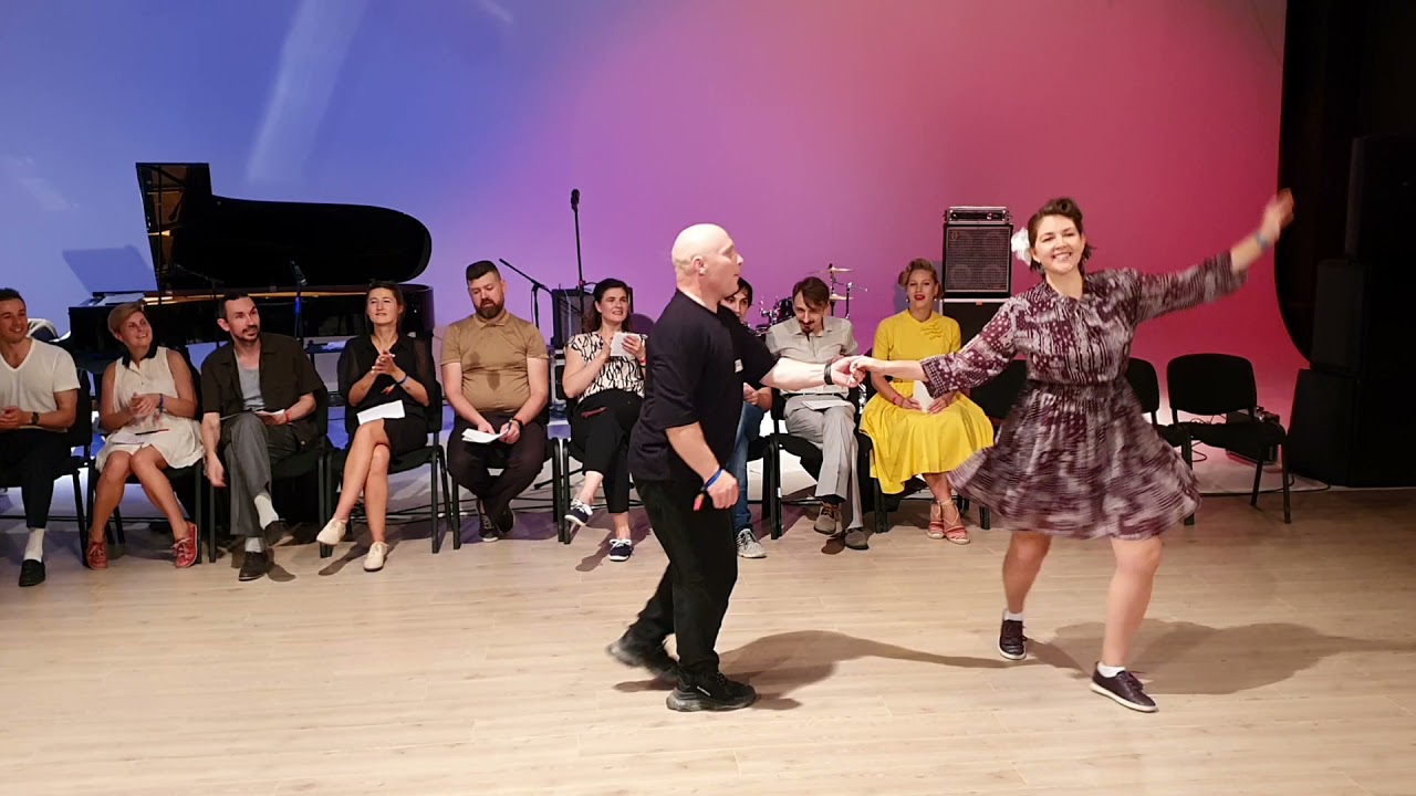 Lindy Hop Pro-Am - 6th Couple (Space Swing 2021)