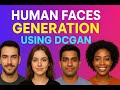 HUMAN FACES GENERATION USING DCGAN || VIP || IEEE || HYD || PROJECTS || #python #education #ai