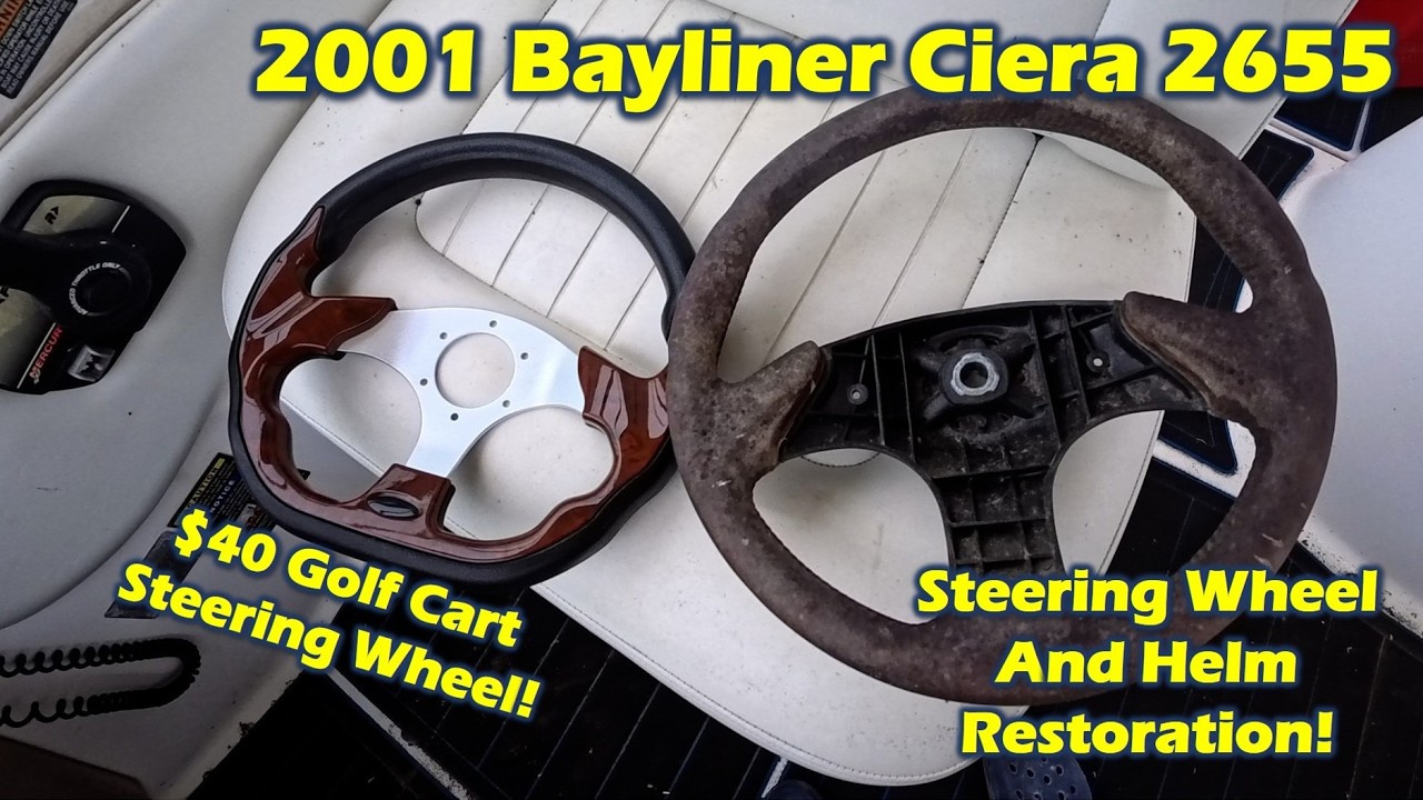 Модернизация приборной панели лодки | Приборы на рулевом колесе и рулевой рубке