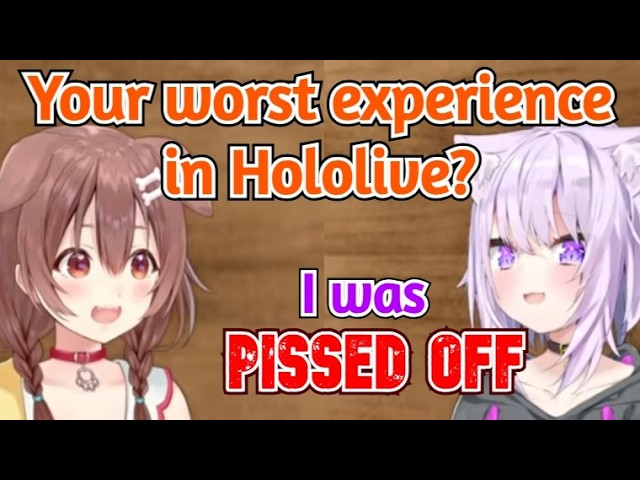 Okayu Forgets That They're Streaming and Reveals Her Worst Experience in Hololive [OkaKoro]