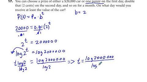Algebra 2 Chapter 16. 2 Exercises 15-22 Solving Exponential Equations