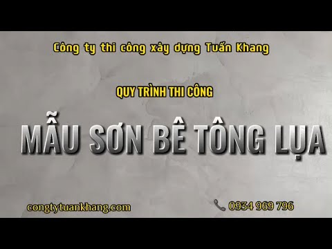 Video Hướng dẫn thi công sơn bê tông pukaco|Tuấn Khang - youtube