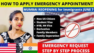 How to Apply Emergency US Visa Appointment | Applying Expedited Appointment | India to US Travel BAN
