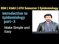 Introduction to Epidemiology | Unit-I | Nursing/AHS | Haris Shoaib Khan| KMU Epidemiology Series