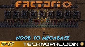 EP-7: Factorio, Noob to Megabase Klendathu - Military Science!