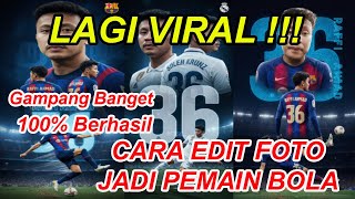 How to Edit Photos to Look Like a Football Player Using Gemini AI | Going Viral in 2025
