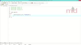 C Kodlarken Türkçe Karakter Göstermek