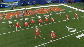 Etienne Walks In For Touchdown Ohio State Vs Clemson Sugar Bowl Highlights 2020