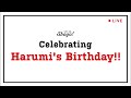 [LIVE] Please join us to celebrate Harumi's birthday at home!
