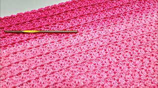 "π§Άπ Easy One-Row Small Mixed Cluster Stitch Crochet Tutorial for Beginners! Great Baby Blankets! β¨"