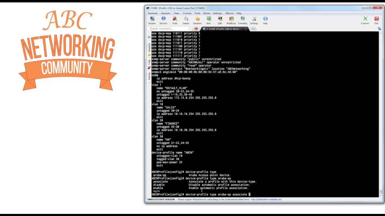ArubaOS Switch Device Profiling YouTube