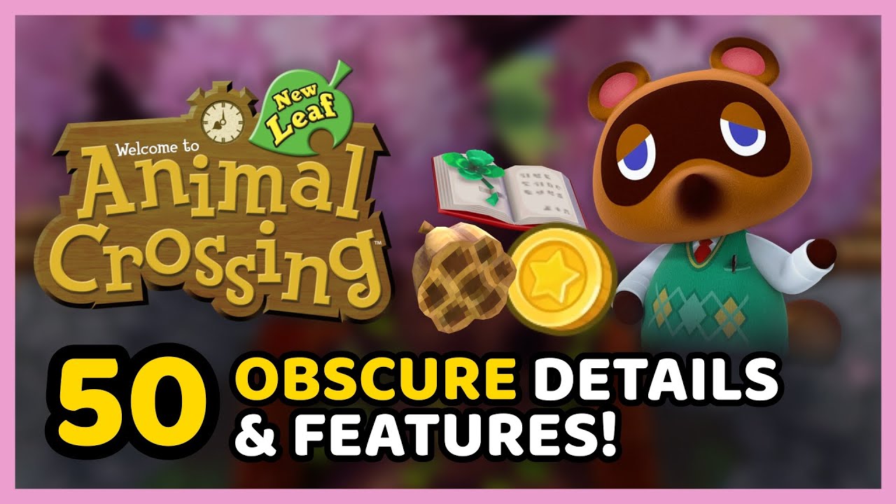 50 малоизвестных деталей и особенностей Animal Crossing: New Leaf