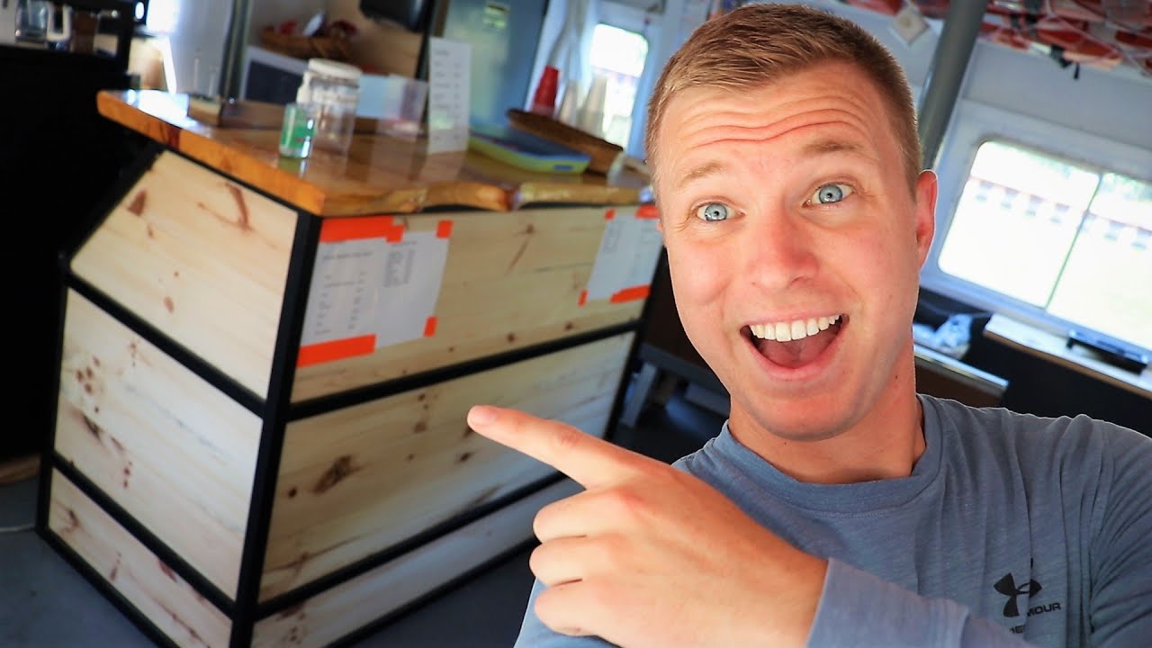 Building a Bar for a Tour Boat!!! No Welding Required